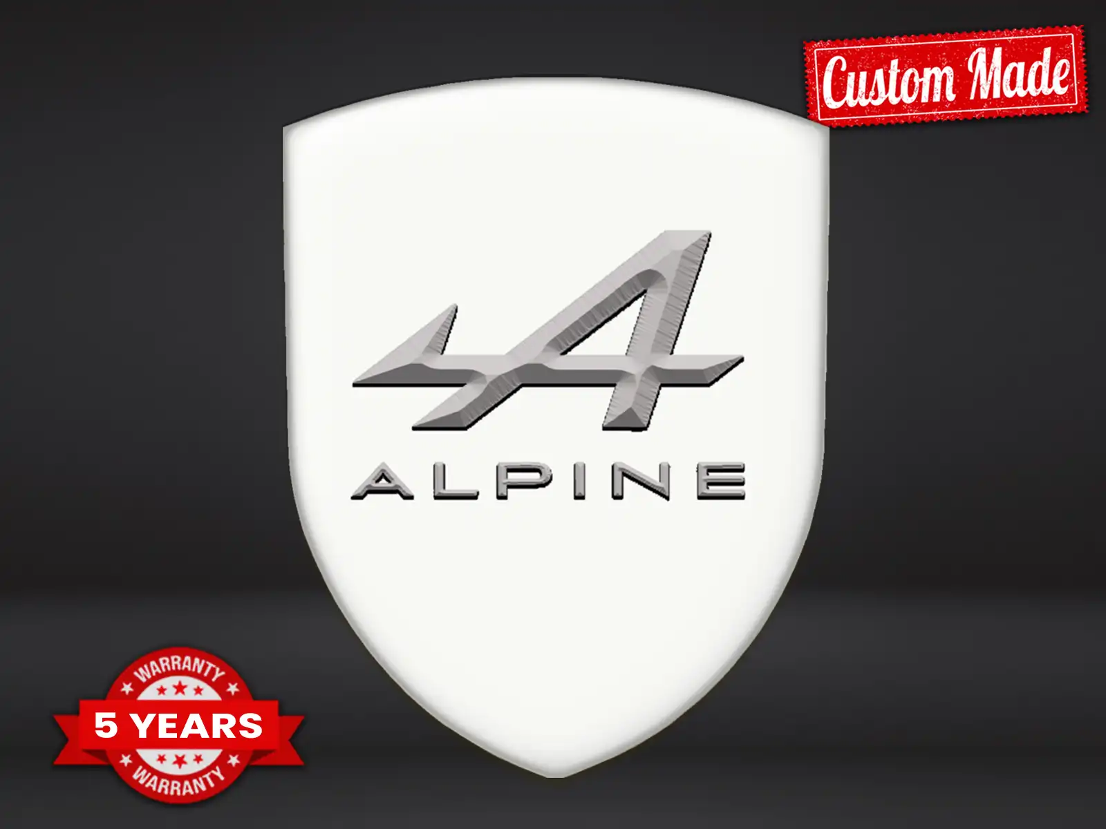 Alpina Stickerdruck Racing Luxus Professionell